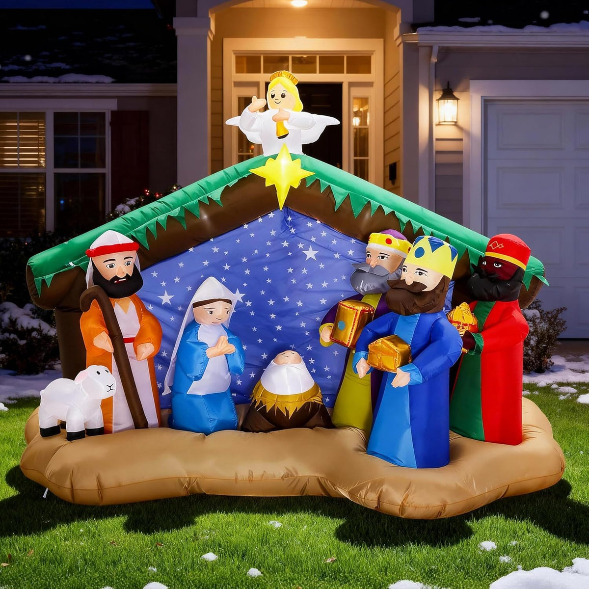8 ft Nativity Scene Christmas Inflatable