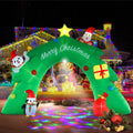 16 ft Christmas Tree Arch Inflatable with Kaleidoscope Lights