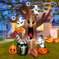 8 ft Spooky Tree with Ghosts Halloween Inflatable