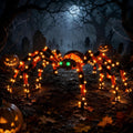52 in Light-Up Giant Spider Halloween Decor, 90 LEDs